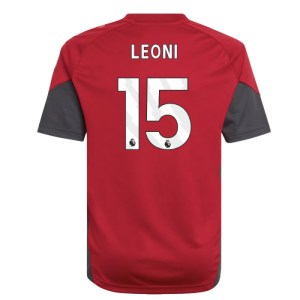 2025-2026 Liverpool Training Jersey (Strawberry Red) - Kids (Leoni 15)