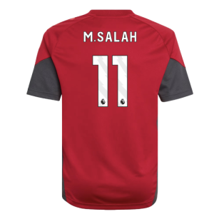 2025-2026 Liverpool Training Jersey (Strawberry Red) - Kids (M.Salah 11)