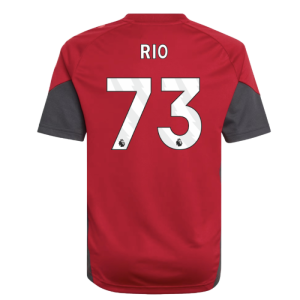 2025-2026 Liverpool Training Jersey (Strawberry Red) - Kids (Rio 73)