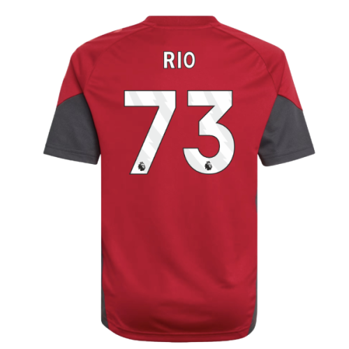 2025-2026 Liverpool Training Jersey (Strawberry Red) - Kids (Rio 73)