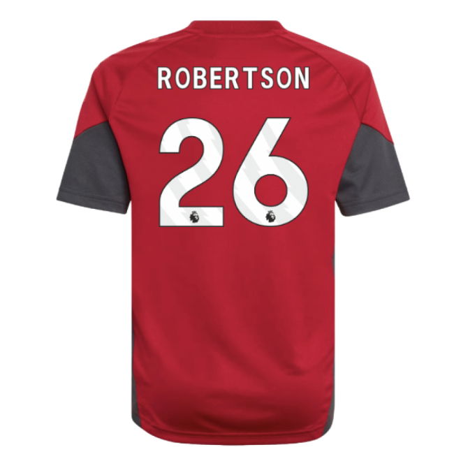 2025-2026 Liverpool Training Jersey (Strawberry Red) - Kids (Robertson 26)