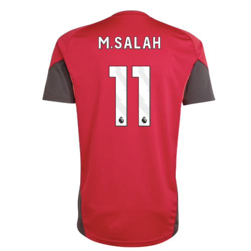 2025-2026 Liverpool Training Jersey (Strawberry Red) (M.Salah 11)