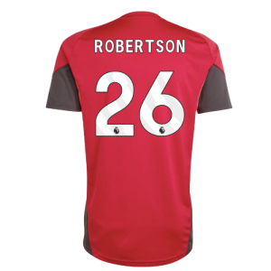 2025-2026 Liverpool Training Jersey (Strawberry Red) (Robertson 26)