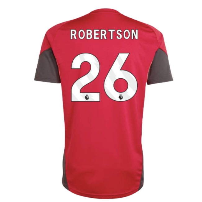 2025-2026 Liverpool Training Jersey (Strawberry Red) (Robertson 26)