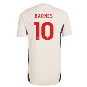 2025-2026 Liverpool Training Jersey (White) (Barnes 10)
