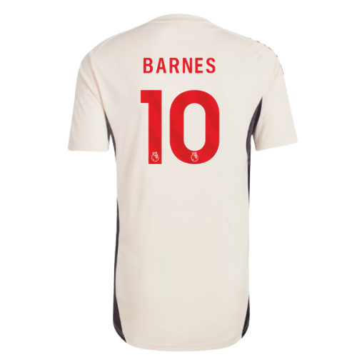 2025-2026 Liverpool Training Jersey (White) (Barnes 10)