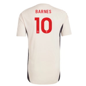 2025-2026 Liverpool Training Jersey (White) (Barnes 10)