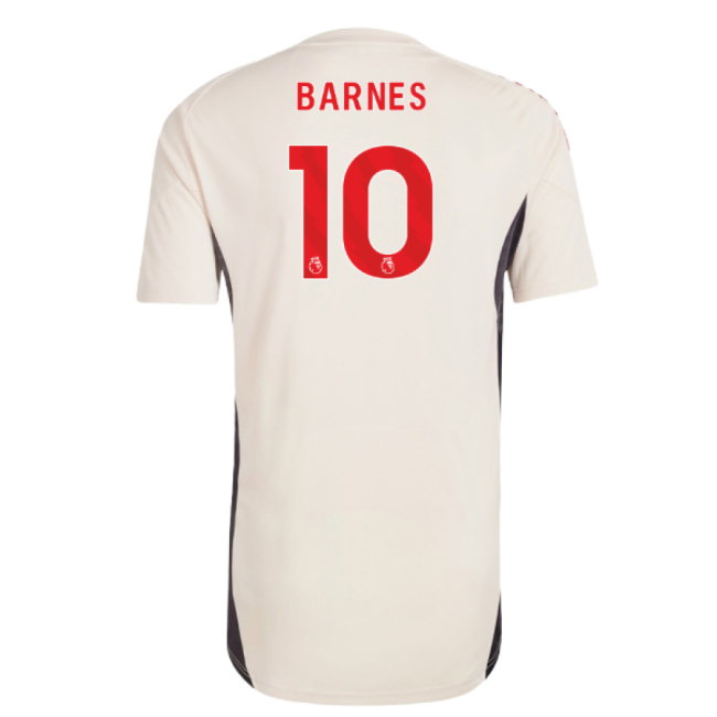 2025-2026 Liverpool Training Jersey (White) (Barnes 10)
