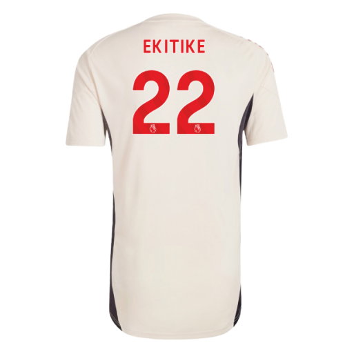 2025-2026 Liverpool Training Jersey (White) (Ekitike 22)
