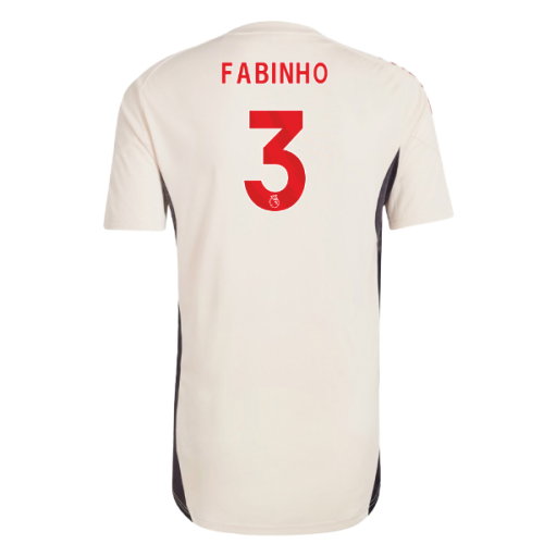 2025-2026 Liverpool Training Jersey (White) (Fabinho 3)