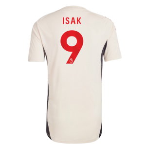 2025-2026 Liverpool Training Jersey (White) (Isak 9)