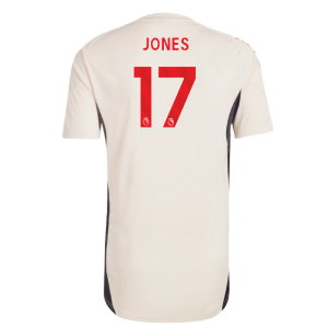 2025-2026 Liverpool Training Jersey (White) (Jones 17)