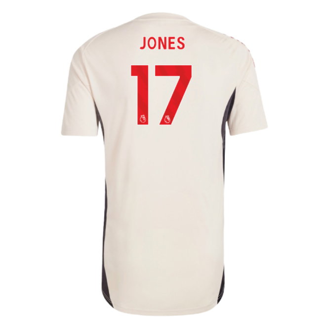 2025-2026 Liverpool Training Jersey (White) (Jones 17)
