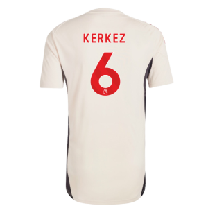 2025-2026 Liverpool Training Jersey (White) (Kerkez 6)