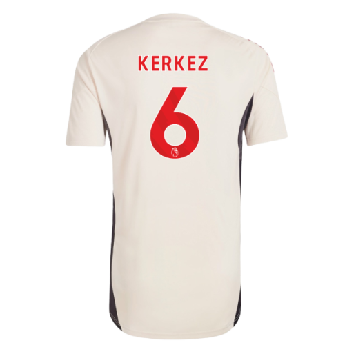 2025-2026 Liverpool Training Jersey (White) (Kerkez 6)