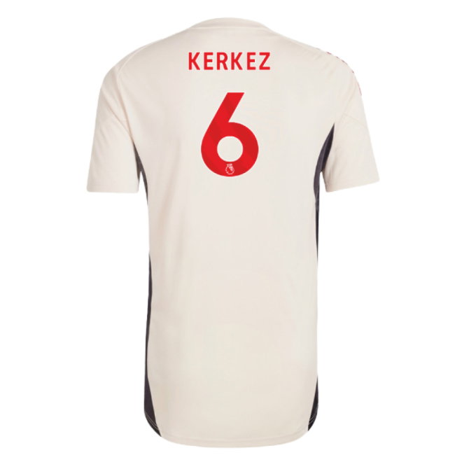 2025-2026 Liverpool Training Jersey (White) (Kerkez 6)