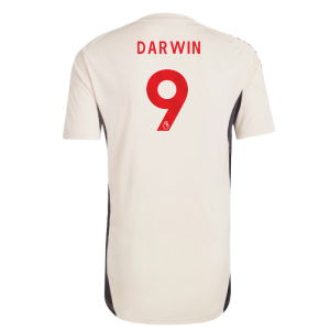 2025-2026 Liverpool Training Jersey (White) - Kids (Darwin 9)
