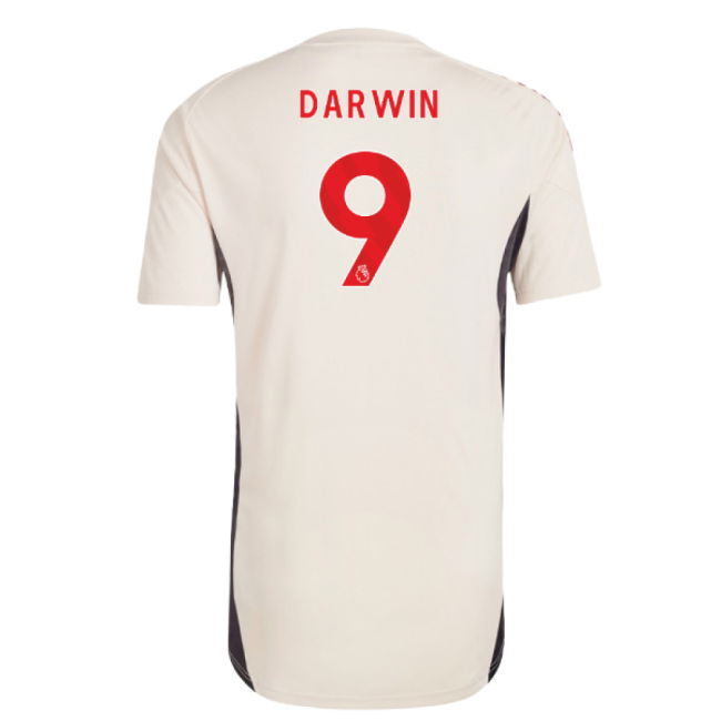 2025-2026 Liverpool Training Jersey (White) - Kids (Darwin 9)