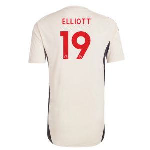 2025-2026 Liverpool Training Jersey (White) - Kids (Elliott 19)