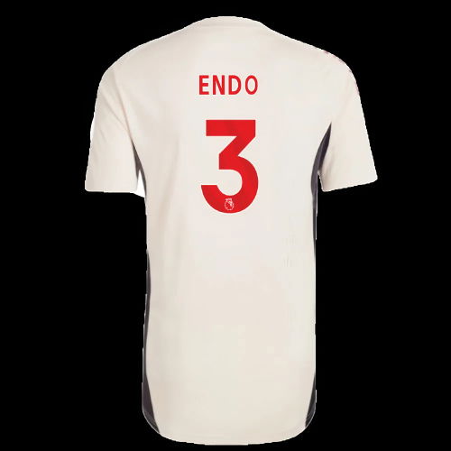 2025-2026 Liverpool Training Jersey (White) - Kids (Endo 3)