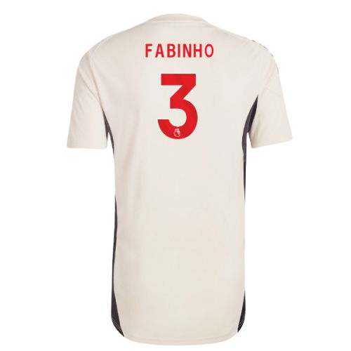 2025-2026 Liverpool Training Jersey (White) - Kids (Fabinho 3)