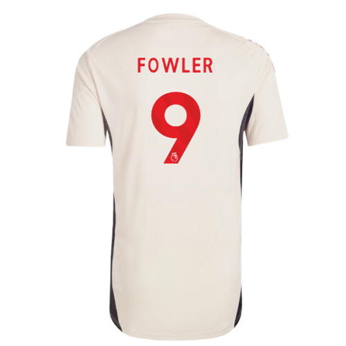 2025-2026 Liverpool Training Jersey (White) - Kids (Fowler 9)