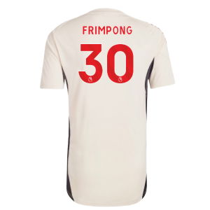 2025-2026 Liverpool Training Jersey (White) - Kids (Frimpong 30)