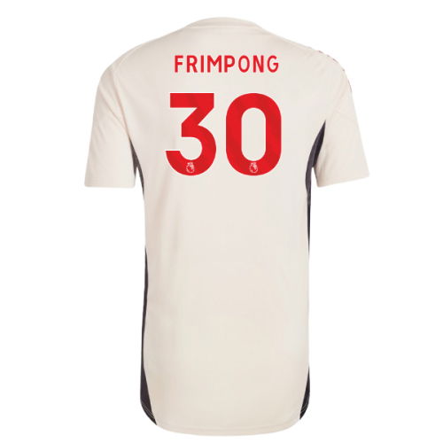 2025-2026 Liverpool Training Jersey (White) - Kids (Frimpong 30)