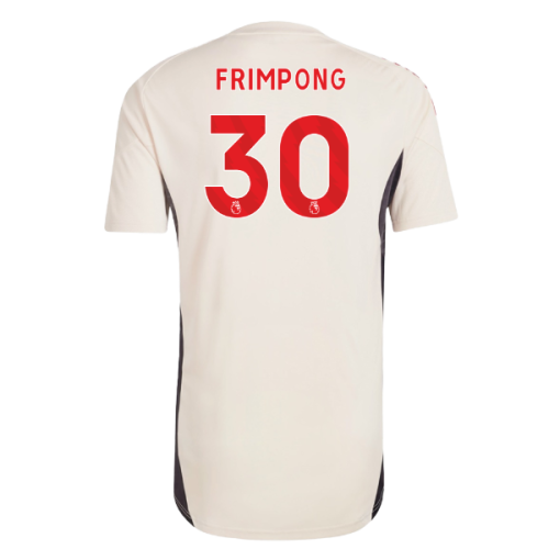 2025-2026 Liverpool Training Jersey (White) - Kids (Frimpong 30)