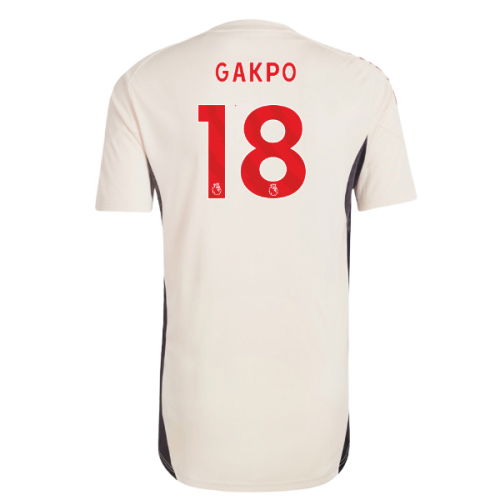 2025-2026 Liverpool Training Jersey (White) - Kids (Gakpo 18)