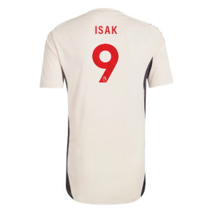 2025-2026 Liverpool Training Jersey (White) - Kids (Isak 9)