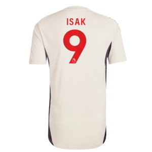 2025-2026 Liverpool Training Jersey (White) - Kids (Isak 9)