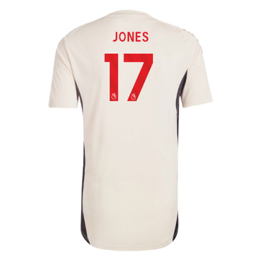 2025-2026 Liverpool Training Jersey (White) - Kids (Jones 17)