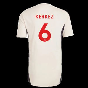 2025-2026 Liverpool Training Jersey (White) - Kids (Kerkez 6)