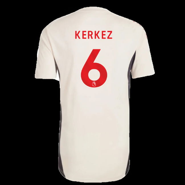 2025-2026 Liverpool Training Jersey (White) - Kids (Kerkez 6)