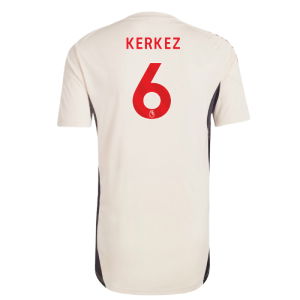 2025-2026 Liverpool Training Jersey (White) - Kids (Kerkez 6)