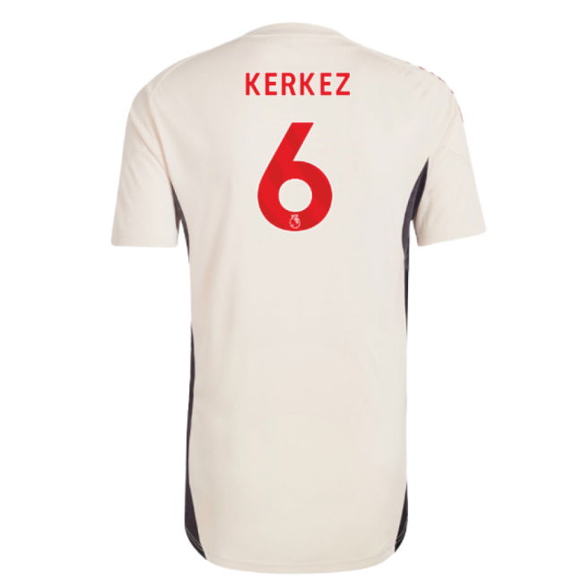 2025-2026 Liverpool Training Jersey (White) - Kids (Kerkez 6)