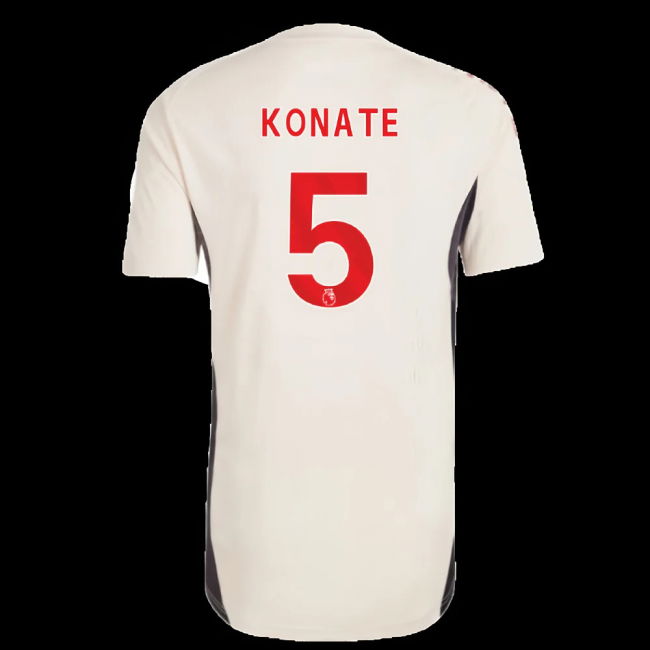 2025-2026 Liverpool Training Jersey (White) - Kids (Konate 5)