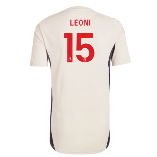 2025-2026 Liverpool Training Jersey (White) - Kids (Leoni 15)