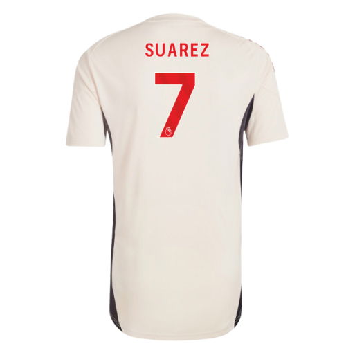 2025-2026 Liverpool Training Jersey (White) - Kids (Suarez 7)