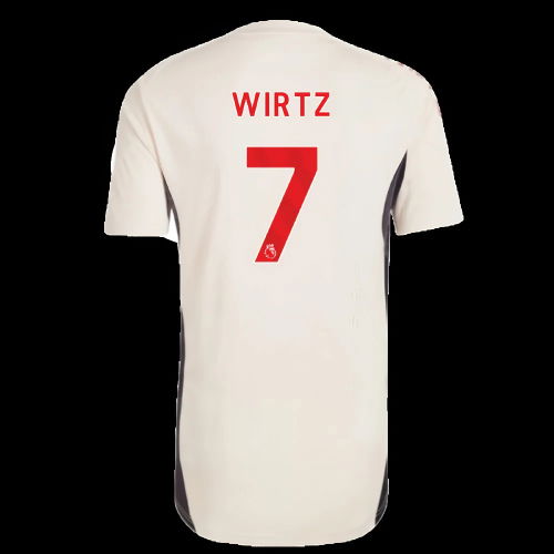2025-2026 Liverpool Training Jersey (White) - Kids (Wirtz 7)