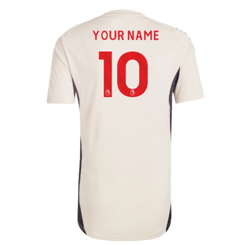 2025-2026 Liverpool Training Jersey (White) - Kids (Your Name)