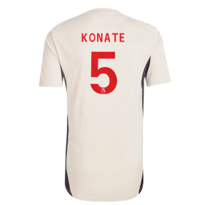2025-2026 Liverpool Training Jersey (White) (Konate 5)
