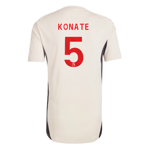 2025-2026 Liverpool Training Jersey (White) (Konate 5)