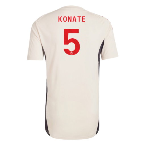 2025-2026 Liverpool Training Jersey (White) (Konate 5)