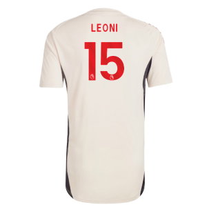 2025-2026 Liverpool Training Jersey (White) (Leoni 15)