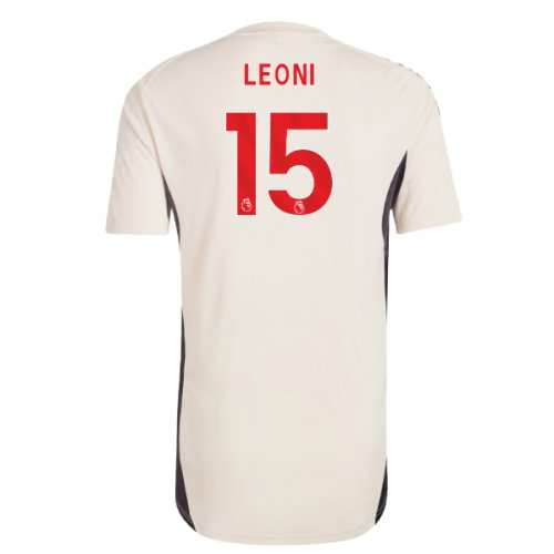 2025-2026 Liverpool Training Jersey (White) (Leoni 15)