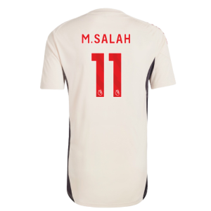 2025-2026 Liverpool Training Jersey (White) (M.Salah 11)