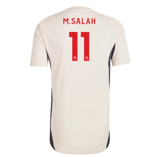 2025-2026 Liverpool Training Jersey (White) (M.Salah 11)