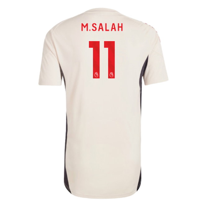 2025-2026 Liverpool Training Jersey (White) (M.Salah 11)